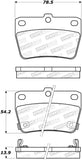 StopTech Street Brake Pads