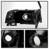 xTune Dodge Ram 1500 94-01 OEM Style Headlights w/ Corner Chrome HD-JH-DR94-OE-C
