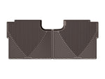 WeatherTech 2015+ Ford F-150 Rear Rubber Mats - Cocoa