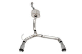 Corsa 21-25 Ford Bronco 2.7L 4-Door 2.75in Cat-Back Dual Rear Exhaust w/4in Straight-Cut Polish Tips