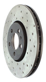StopTech 6/99-08 VW Beetle / 03-10 Beetle Convertible / 12/98-06 Golf GTI Left Front Drilled Rotor