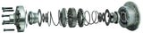 Eaton Detroit Locker Differential 30 Spline 1.30in Axle Shaft Diameter 2 Pinion Front 8in Rear 8in