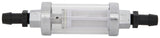 Spectre Premium Clearview Fuel Filter (Incl. 1/4in. / 5/16in. / 3/8in. Barb Fittings)