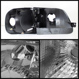 xTune Ford F150 97-03 / Expedition 97-02 Crystal Headlights w/Corner Chrome HD-JH-FF15097-SET-AM-C