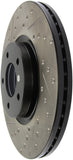 StopTech 07-09 Mazda 3 Right Front Slotted & Drilled Rotors