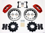 Wilwood TC6R Rear Kit 16.00in Drilled Red 1999-2010 GM Trk 2500 HD 4.84 Cntr