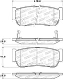 StopTech Street Brake Pads