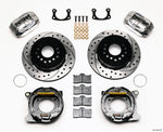Wilwood Forged Dynalite P/S P-B Kit Drilled Polished New Big Ford 2.36in Offset