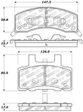 StopTech Sport Brake Pads w/Shims and Hardware - Front