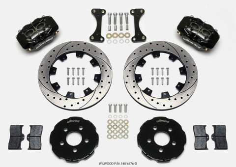 Wilwood Forged Dynalite Front Hat Kit 12.19in Drilled 00-04 PT Cruiser/03-04 SRT/4