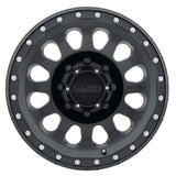 Method MR315 17x8.5 +25mm Offset 8x180 130.81mm CB Matte Black Wheel