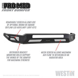 Westin 2011-2016 Ford F-250/350/450/550 Super Duty Pro-Mod Front Bumper - Textured Black