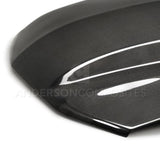 Anderson Composites 10-12 Ford Mustang Type-CJ 3in Carbon Fiber Cowl Hood