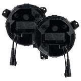 Oracle Oculus Bi-LED Projector Headlights for Jeep JL/Gladiator JT Satin Silver 5500K