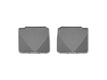 WeatherTech 06-10 Lexus GS Rear Rubber Mats - Grey