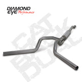 Diamond Eye KIT 4in Catback DUAL SS: 03-07 FORD 6.0L F250/F350