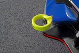 PERRIN 17-21 Honda Civic Si/Type R/Touring/Hatchback Tow Hook Kit Rear - Neon Yellow