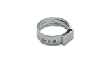 Vibrant One Ear Stepless Pinch Clamps 20.3-23.5mm clamping range (Pack of 10) SS 7mm band width