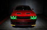Oracle 15-21 Dodge Challenger Dynamic Surface Mount Headlight Halo Kit - - Dynamic
