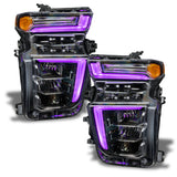 Oracle 20-21 Chevy Silverado HD 2500 RGB+W Headlight DRL Kit - ColorSHIFT w/o Controller