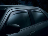 WeatherTech 15+ Chevy Colorado Front and Rear Side Window Deflectors - Dark Smoke