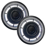 ORACLE Lighting 0718 Jeep Wrangler JK Oculus 7in ColorSHIFT Bi-LED Projector Headlights