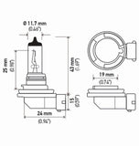 Hella Bulb H11 12V 55W Pgj192 T4 Sb