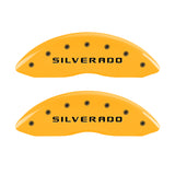 MGP 4 Caliper Covers Engraved Front & Rear MGP Yellow Finish Black Characters 2004 Audi S4