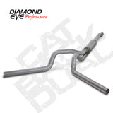 Diamond Eye KIT 4in Catback DUAL AL: 03-07 FORD 6.0L F250/F350