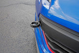 PERRIN 18-21 Subaru WRX & STI / 13-25 BRZ / 17-20 Toyota 86 Tow Hook Kit (Front) - Flat Black