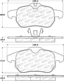 StopTech Street Brake Pads