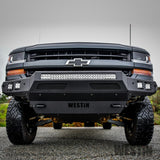 Westin 16-19 Chevy/GMC Silverado/Sierra 1500 Pro-Mod Front Bumper - Textured Black