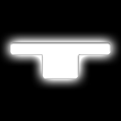 ORACLE Lighting Universal Illuminated LED Letter Badges - Matte Wht Surface Finish - T
