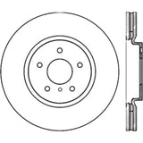 StopTech Power Slot 09 Nissan 370z / 08-09 Infiniti G37 Slotted Front Right CRYO Rotor