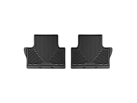 WeatherTech 07-14 Volvo S80 Rear Rubber Mats - Black