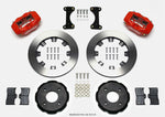 Wilwood Forged Dynalite Front Hat Kit 12.19in Drilled Red 2002 Mitsubishi Lancer