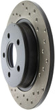 StopTech Drilled Sport Brake Rotor