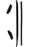 Rampage 2018+ Jeep Wrangler JL (2 & 4 Door) Soft Top Tailgate Bar - Black