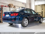 AWE Tuning BMW F30 320i Touring Exhaust w/Performance Mid Pipe - Chrome Silver Tip (90mm)