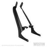Westin 18-19 Jeep Wrangler Pillar LED Light Mount - Textured Black