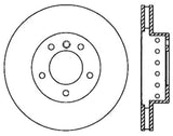 StopTech 04-10 BMW 5-Series / 6-Series Sport Slotted & Drilled Front Right Cryo Rotor