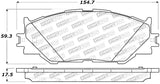 StopTech Street Select Brake Pads - Rear