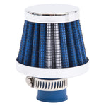 Edelbrock Valve Cover Breathers 9mm Inlet Blue/Chrome