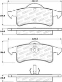 StopTech Street Select Brake Pads
