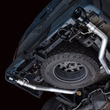 AWE Tuning 2021+ Ford F-150 Tremor (w/ Bumper Cutouts) 0FG Resonated Catback - Diamond Black Tips