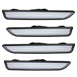 Oracle 10-14 Ford Mustang Concept Sidemarker Set - Clear - No Paint