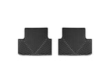 WeatherTech 08-12 Honda Accord Rear Rubber Mats - Black