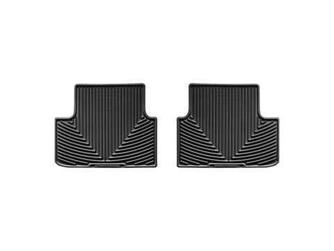 WeatherTech 08-12 Honda Accord Rear Rubber Mats - Black