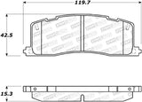StopTech Street Brake Pads - Front/Rear