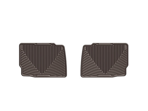 WeatherTech 2013+ Ford Fusion Rear Rubber Mats - Cocoa